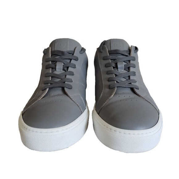 GREATS Men\'s Royale Lace Up Sneakers Ash Grey Leather Size 14 (MSRP $199) main image 7